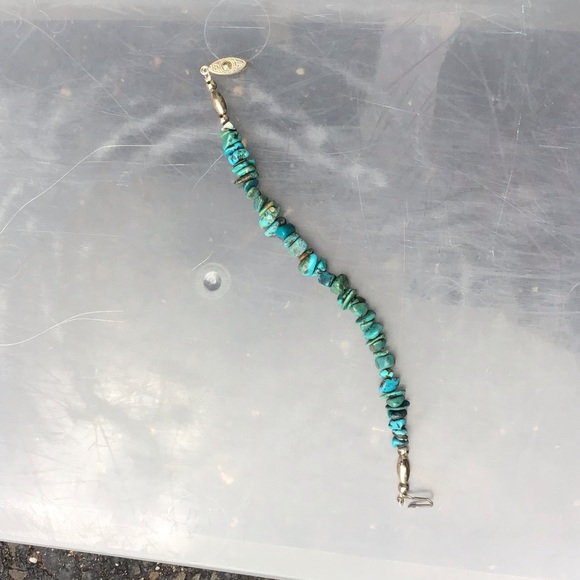 Turquoise stone bracelet protective eye close OS - Picture 2 of 2